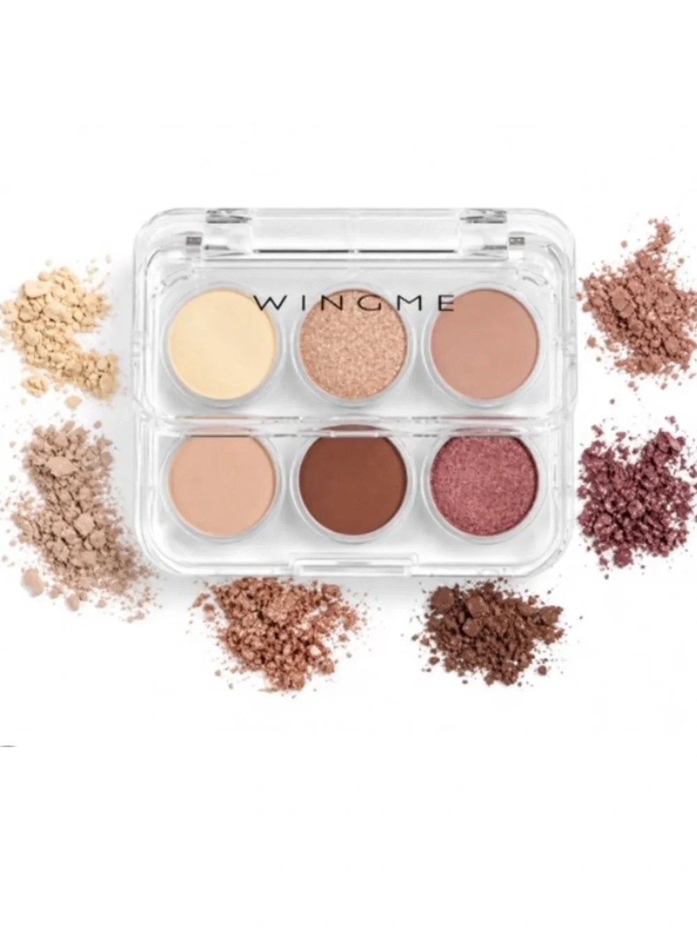 NIB Mini Muse Eyeshadow Palette - Mauve & Tan Cream and Shimmer 4.5g